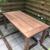 Teak houten buitentafel