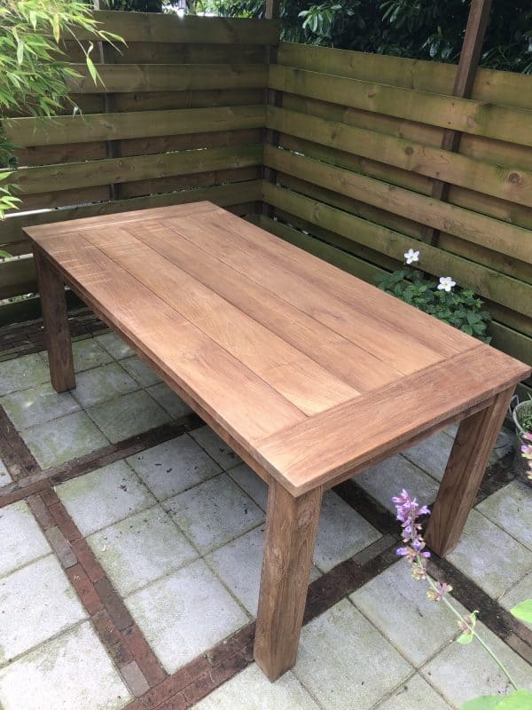 Teak houten buitentafel