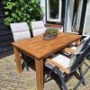 Teak houten buitentafel