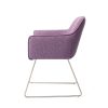 , Hofu Violet Daisy Eetkamerstoel &#8211; Slide Steel, Lok Living