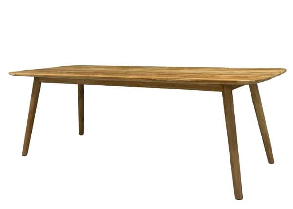 Rechte Tuintafel Teak – 240 cm