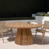 Ronde Tuintafel Teak – 150 cm