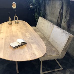 eetkamertafel in slippervorm eetkamertafel in slippervorm