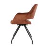 Eetkamerstoel Capp Rust Velvet