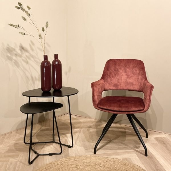 Eetkamerstoel Capp Rust Velvet