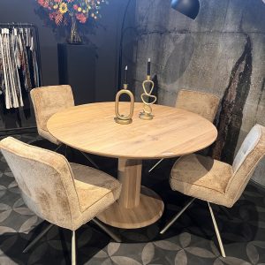ronde eiken eettafel ronde eiken eettafel