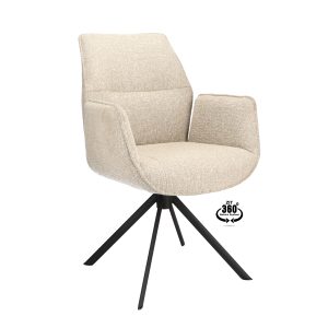 Armstoel Eetkamerstoel Sevilla Beige