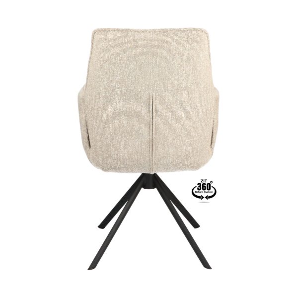 Armstoel Eetkamerstoel Sevilla Beige
