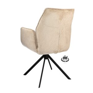 Armstoel Eetkamerstoel Sevilla Desert
