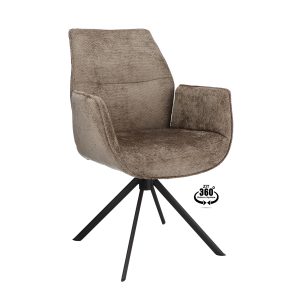 Armstoel Eetkamerstoel Sevilla Taupe