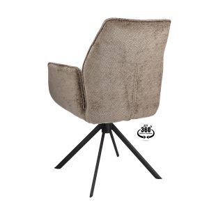 Armstoel Eetkamerstoel Sevilla Taupe