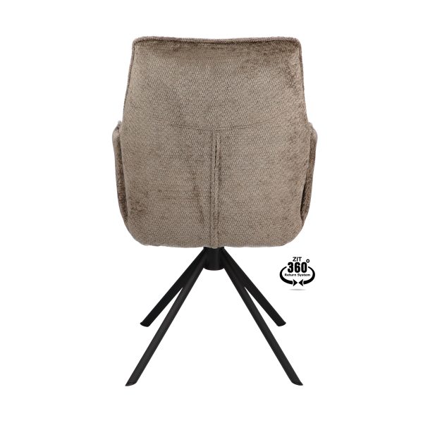 Armstoel Eetkamerstoel Sevilla Taupe