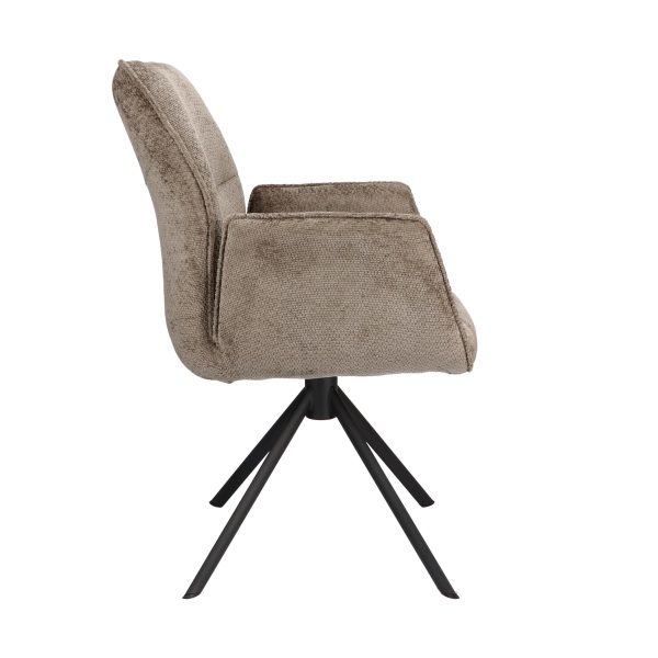 Armstoel Eetkamerstoel Sevilla Taupe