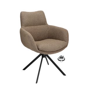 Zaragoza draaistoel stof Brown