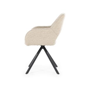 eetkamerstoel boucle stof