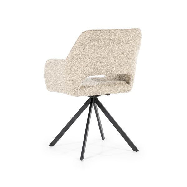 eetkamerstoel boucle stof