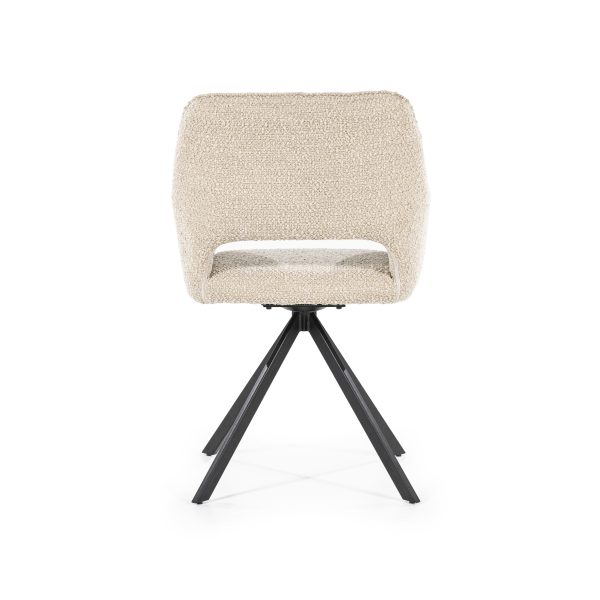 eetkamerstoel boucle stof