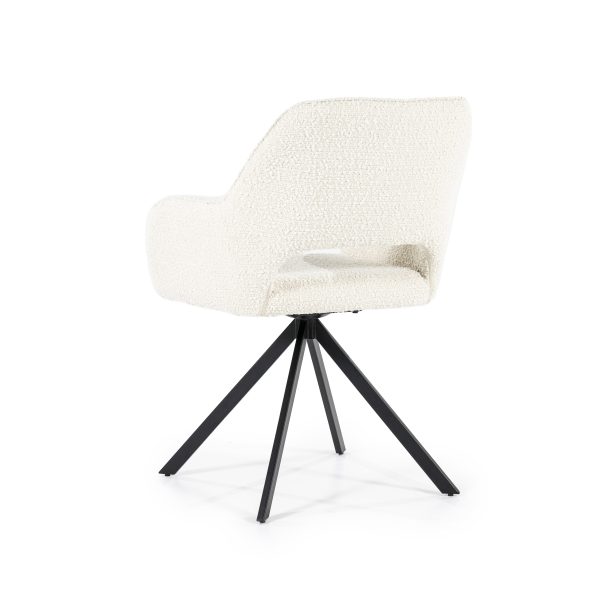 eetkamerstoel boucle stof