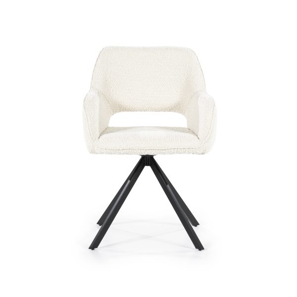 eetkamerstoel boucle stof