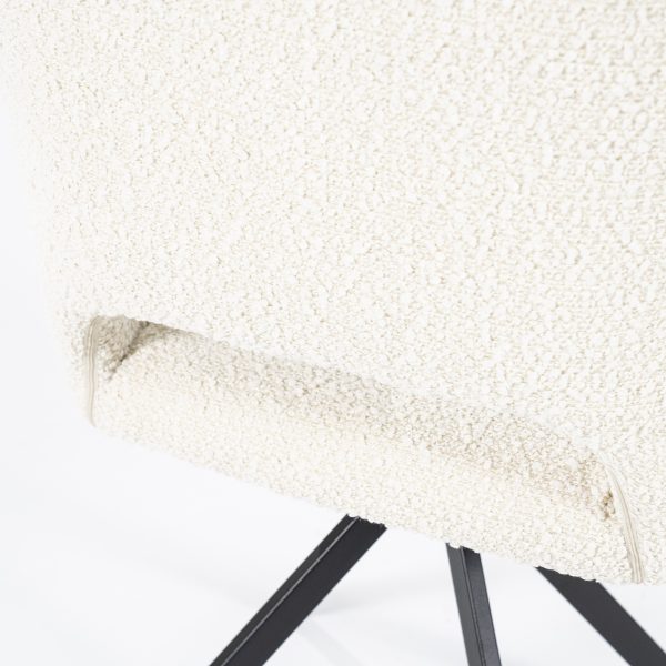 eetkamerstoel boucle stof