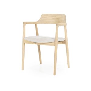 Palermo Houten Eetkamerstoel - Naturel