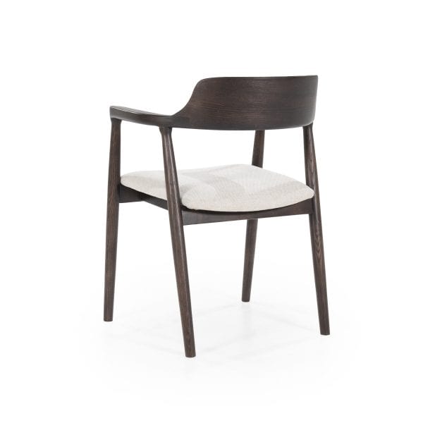 Palermo Houten Eetkamerstoel - Bruin