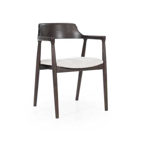 Palermo Houten Eetkamerstoel - Bruin