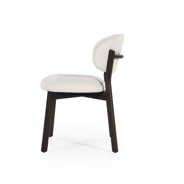Lucca Eetkamerstoel - Bruin Beige