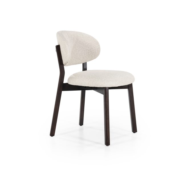 Lucca Eetkamerstoel - Bruin Beige