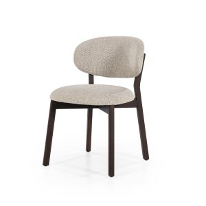 Lucca Eetkamerstoel - Bruin Taupe