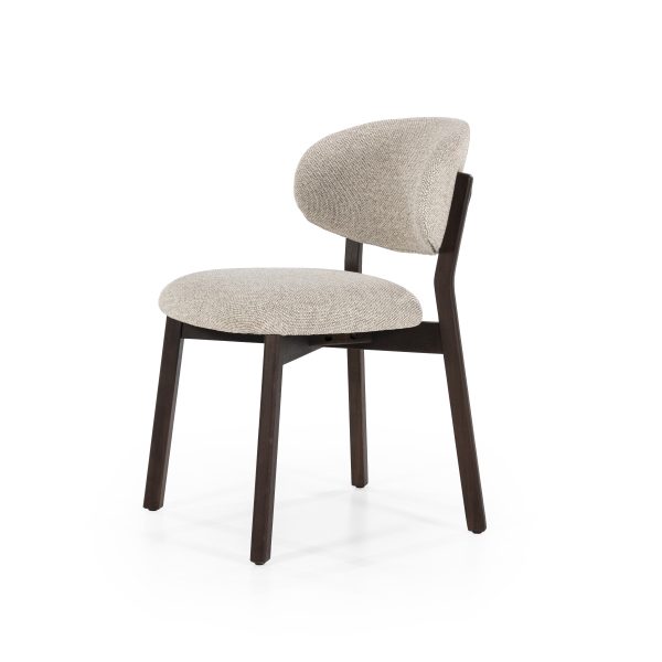 Lucca Eetkamerstoel - Bruin Taupe