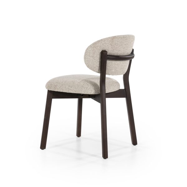 Lucca Eetkamerstoel - Bruin Taupe