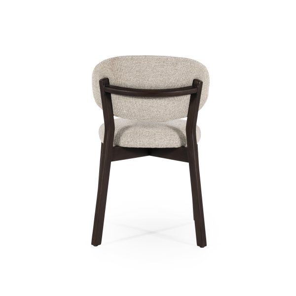 Lucca Eetkamerstoel - Bruin Taupe