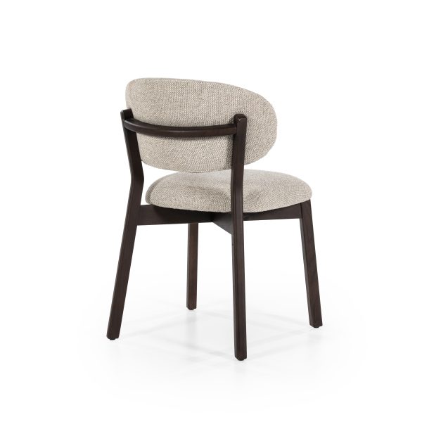 Lucca Eetkamerstoel - Bruin Taupe