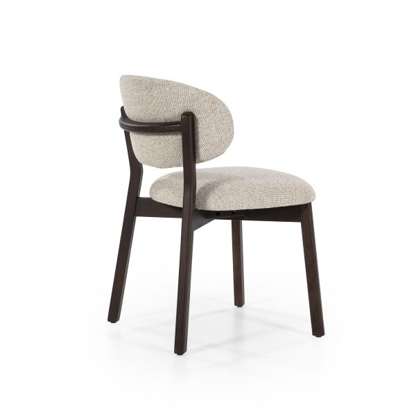 Lucca Eetkamerstoel - Bruin Taupe
