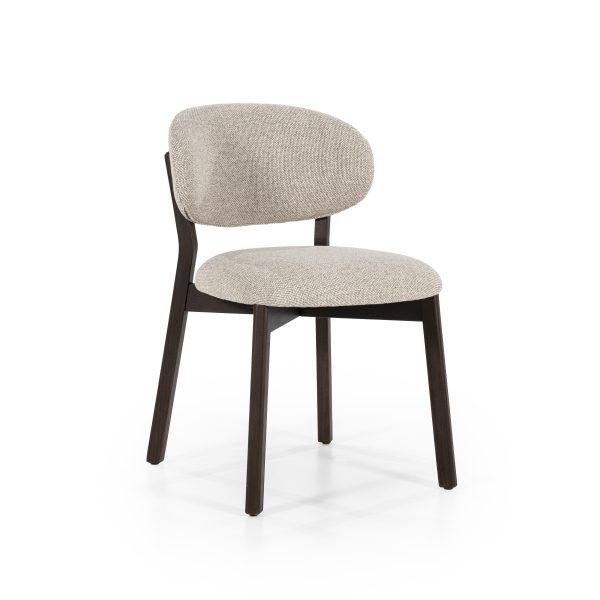Lucca Eetkamerstoel - Bruin Taupe