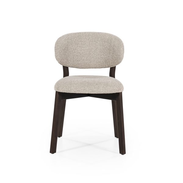 Lucca Eetkamerstoel - Bruin Taupe