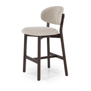 Verona Eetkamerstoel &#8211; Bouclé Bruin, Lok Living