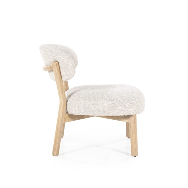Lucca Fauteuil - Naturel Taupe