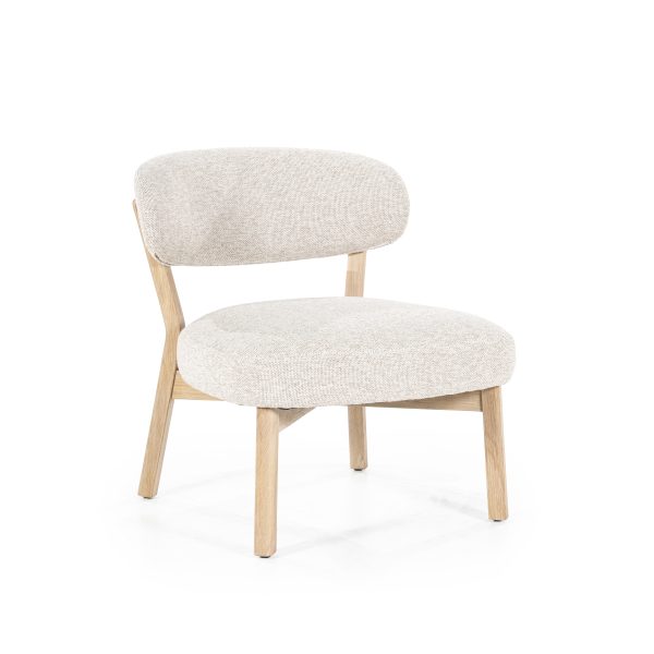 Lucca Fauteuil - Naturel Taupe
