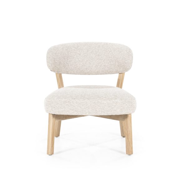 Lucca Fauteuil - Naturel Taupe