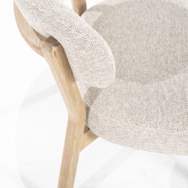 Lucca Fauteuil - Naturel Taupe