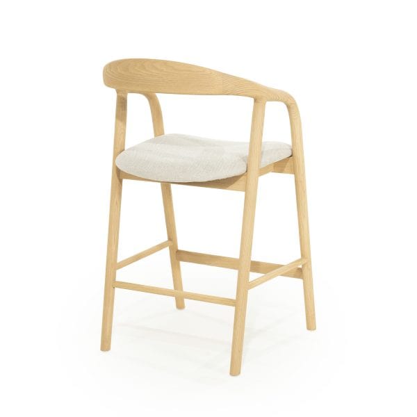 Sienna Houten Barstoel - Naturel