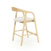 Sienna Houten Barstoel - Naturel