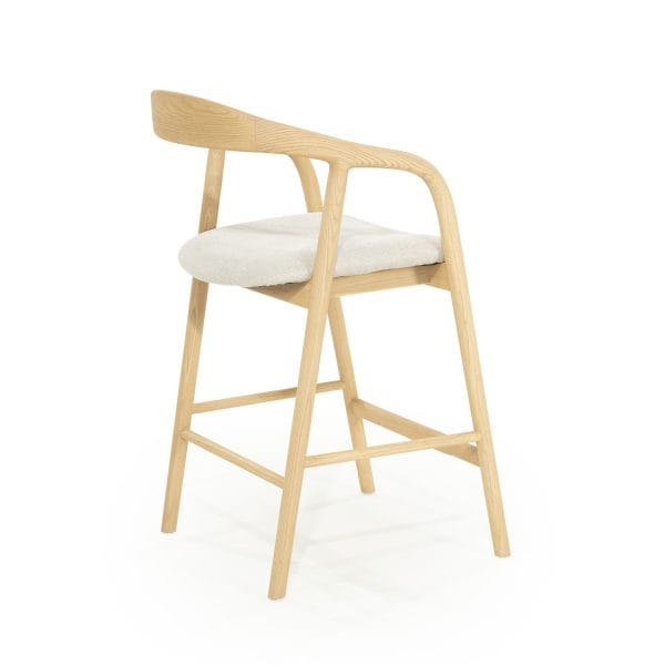 Sienna Houten Barstoel - Naturel