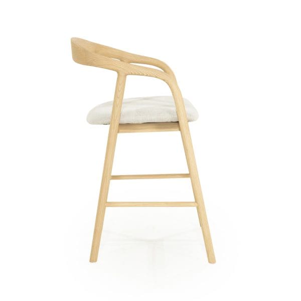 Sienna Houten Barstoel - Naturel