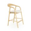 Sienna Houten Barstoel - Naturel