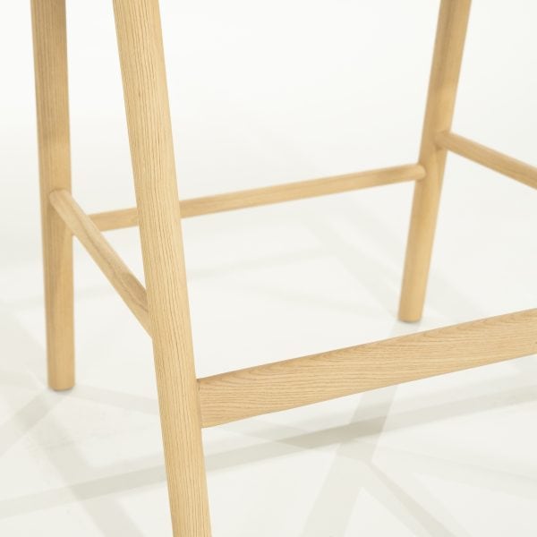 Sienna Houten Barstoel - Naturel