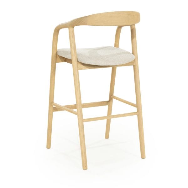 Sienna Houten Barkruk - Naturel