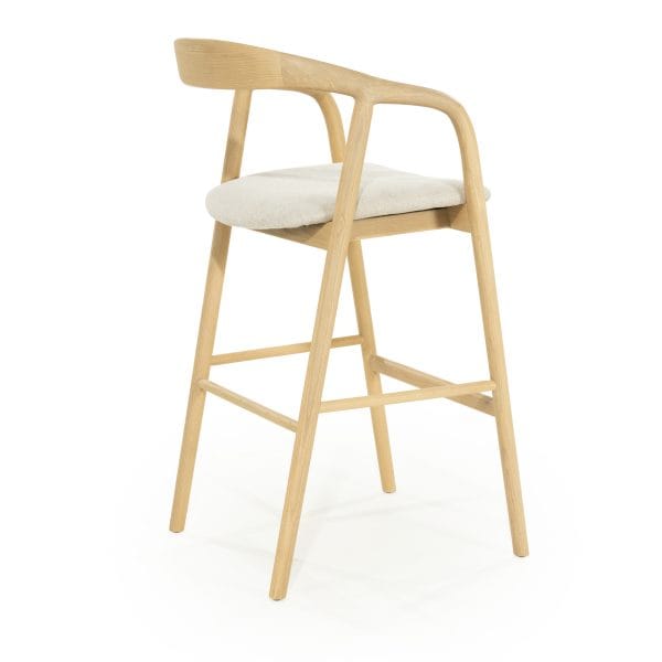 Sienna Houten Barkruk - Naturel